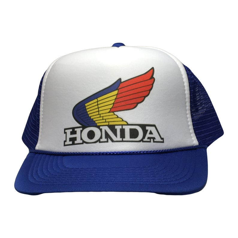 Honda Multi Color Wing Hat, Honda Multi ColorWing Trucker Hat, Honda Wing  Hat, Honda Multi Color Wing, Honda Hat, Trucker Hat, Mesh hat, Snap Back Hat