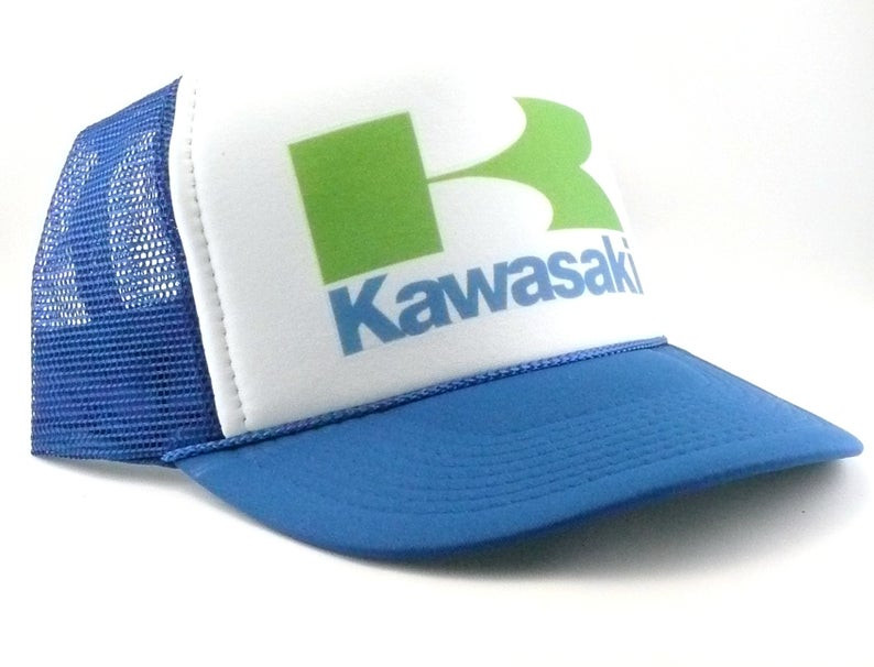 Kawasaki Hat Trucker hat snap back style cap
