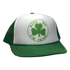 Kiss Me I'm Irish Trucker Hat
