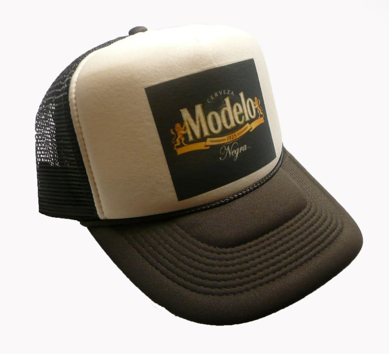 Modelo Negra Beer Trucker Hat, Modelo 