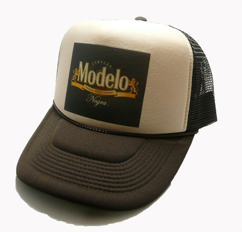 Modelo Negra Beer Trucker Hat, Modelo 