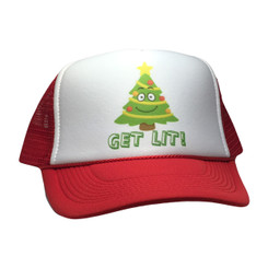 Get Lit Christmas Trucker Hat