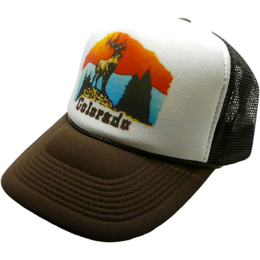 Colorado Hat, Colorado Trucker Hat, Vintage Colorado Hat, Colorado Snapback, Colorado Deer Hat, Trucker Hat USA, Snapback Hat, Mesh Hat, Baseball Hat, Adjustable Hat