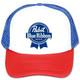 Pabst Blue Ribbon Hat, Pabst Blue Ribbon Trucker Hat, Pabst Beer Hat, PBR beer hat, PBR hat