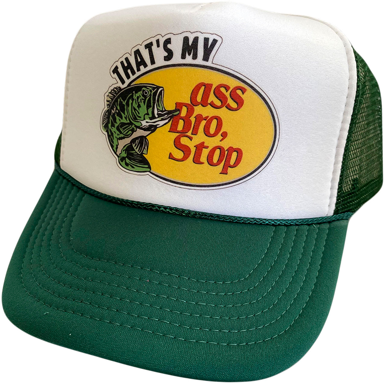 Bass Pro Shop Hat, Bass Pro Shop Parody hat, BPS Cap, Bass Pro Shop Trucker  Hat, Funny Hats