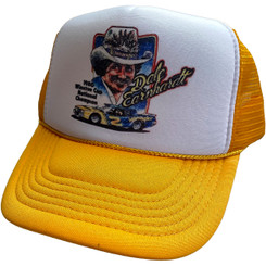 Dale Earnhardt 1980's Wrangler hat Trucker Mesh Snapback NASCAR Hat