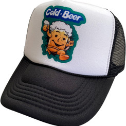 Cold Beer Hat Trucker hat snap back style cap Kool aid man