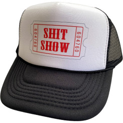 Shit Show Hat Trucker hat snap back style cap