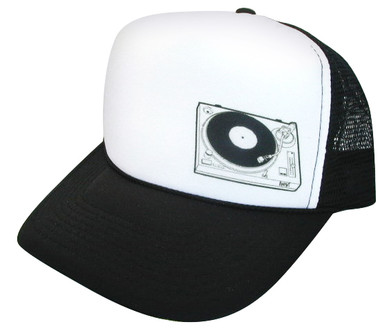 As shown in photo then color of the hat Black/white front