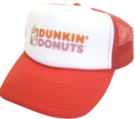 As shown in photo then color of the hat Orange/white front