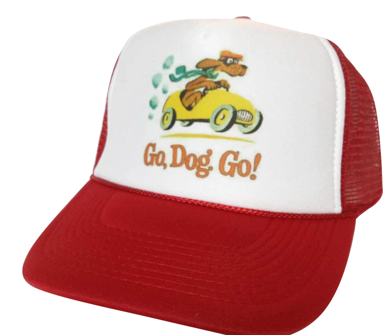 dog trucker hat