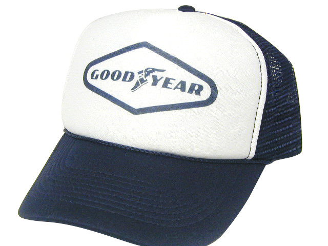 Goodyear Tires Hat, Trucker Hat, Products Hat, Auto Hat, Brands Hats