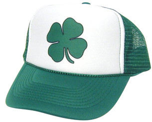 As shown in photo then color of the hat . ex. Green/white front