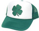 As shown in photo then color of the hat . ex. Green/white front