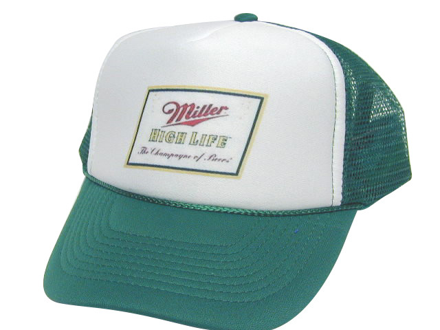 miller high life trucker hat