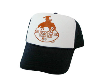 As shown in photo then color of the hat . ex. Brown/white front