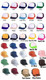 Hat color options