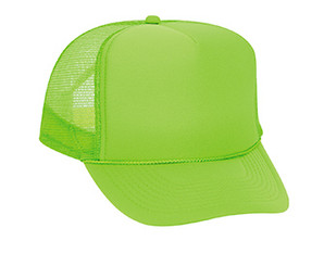 Neon Green plain blank Trucker Hat Mesh Hat Snapback Hat