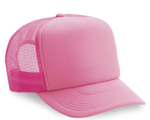 plain neon trucker hats