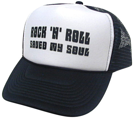 Rock N Roll Saved My Soul Hat, Trucker Hat, Funny Trucker Hats