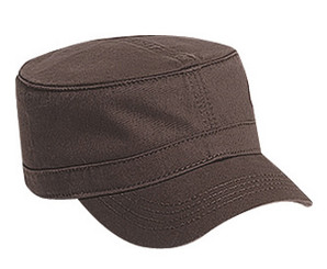 Brown cotton Military cap fatigue hat cadet hat