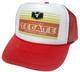 As shown in photo then color of the hat . ex.Red/white front