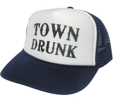 TOWN DRUNK Hat, Trucker Hat, Mesh Hat, Snap Back Hat