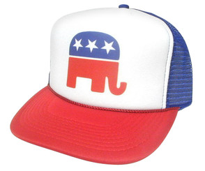 REPUBLICAN Party Hat, Political Party Hat, Trucker Hat Mesh Hat