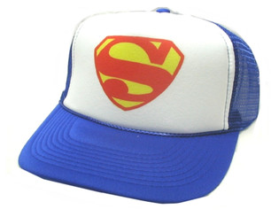 Superman Hat, Trucker Hat, Trucker Hats, SUPERMAN, Mesh Hat, Snap Back Hat