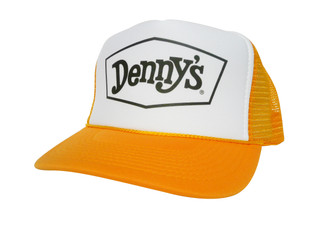 DENNY'S, Denny's Hat, Trucker Hat, Mesh Hat, Snap Back Hat, Trucker Hats