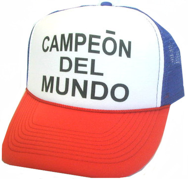 CAMPEON DEL MUNDO Hat, Trucker Hat, Trucker Hats, Mesh Hat, Snap Back Hat