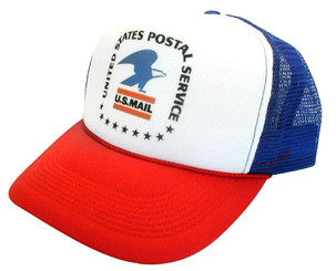 USPS Hat, US Postal Service Hat, Trucker Hat, Trucker Hats, Mesh Hats, Snap Back Hat