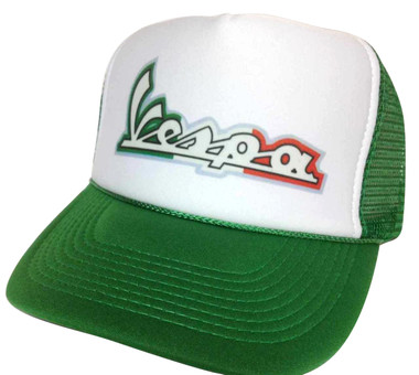 hat trucker scooters vespa arrivals snapback mesh