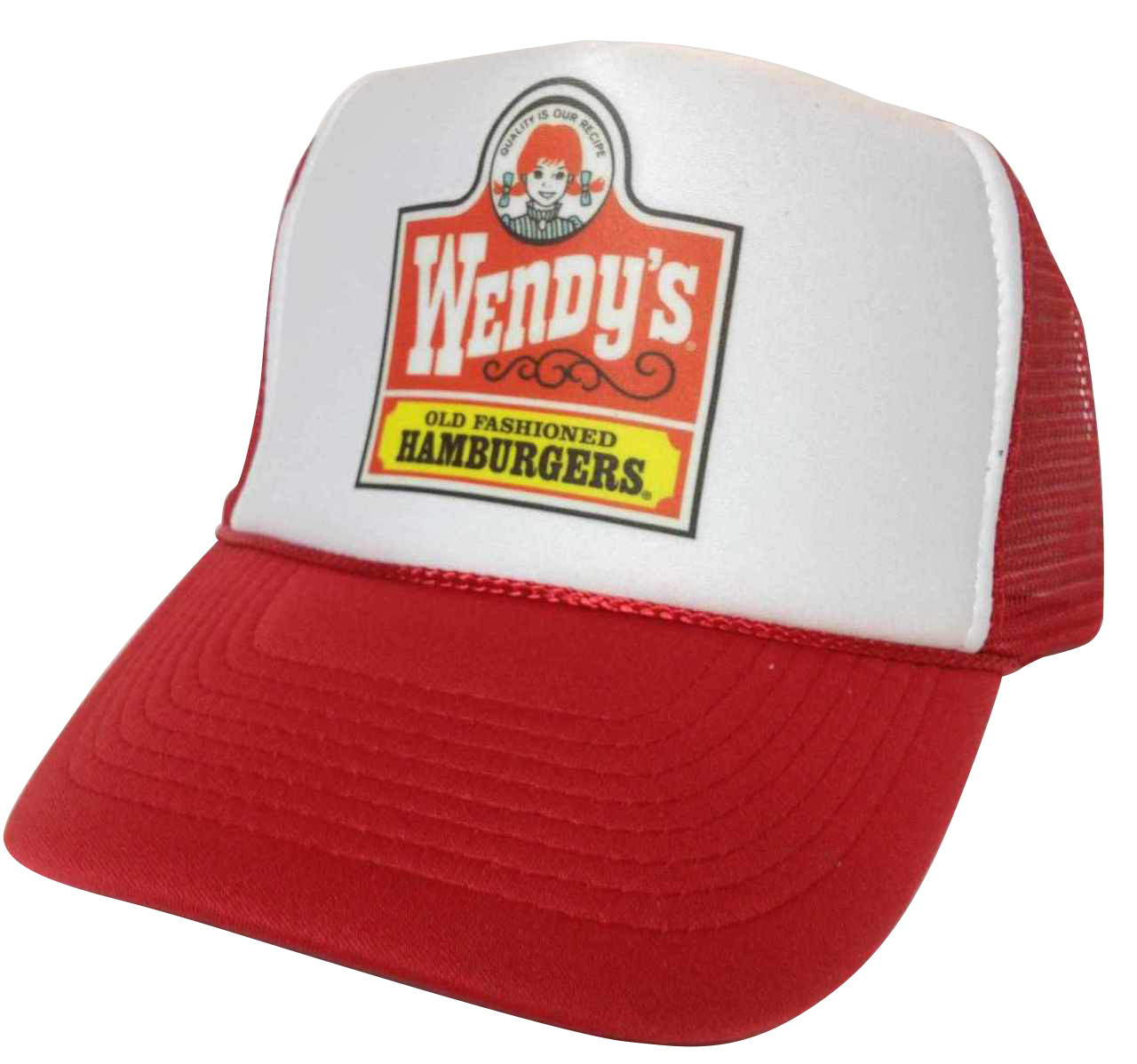 wendy's visor hat