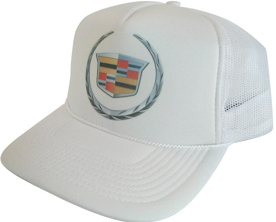 Cadillac Trucker Hat, Caddy Hat, Trucker Hat, Trucker Hats, Mesh Hat