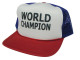 WORLD CHAMPION, Trucker Hat, Mesh Hat, HEY! HATS, Trucker Hat USA