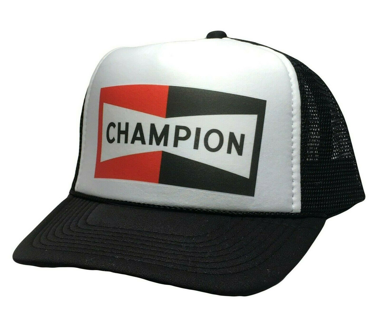 Champion Spark Plugs Hat, Spark Plugs hat, Champion NHRA Cap, Trucker Hat,  Racing Hats