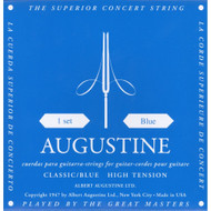 Augustine 525A Gut Classical Guitar Strings, High Tension - Blue