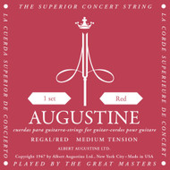 Augustine Classical Guitar Strings, Medium Tension - Red
