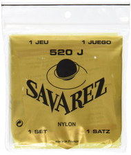 Savarez 520J Traditional Classical Guitar Strings, Very High Tension, Yellow Card