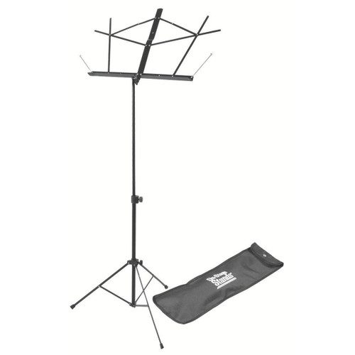 Compact Sheet Music Stand (Black, with Bag)
