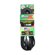 ProX XC-MIC15 XLR-F to XLR-M Balanced High Performance Microphone Cable 15FT