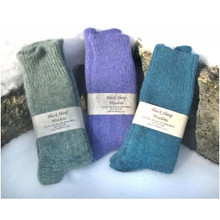 Keep those tootsies warm with our 100% Maine wool socks 