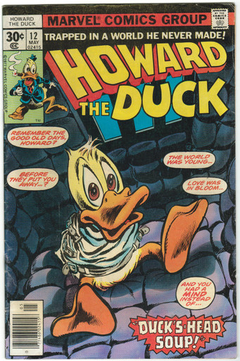 Howard the Duck #12 FN- Front Cover