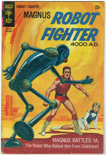 Magnus Robot Fighter #28 VG Front Cover