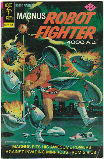 Magnus Robot Fighter #40 FN Front Cover