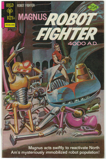 Magnus Robot Fighter #44 VF Front Cover