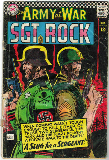 Our Army at War featuring Sgt. Rock #172 GD Front Cover