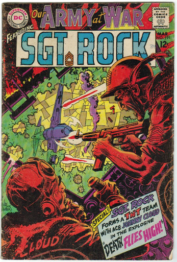 Our Army at War featuring Sgt. Rock #191 VG Front Cover