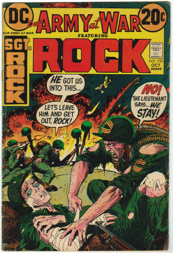 Our Army at War featuring Sgt. Rock #250 Front Cover
